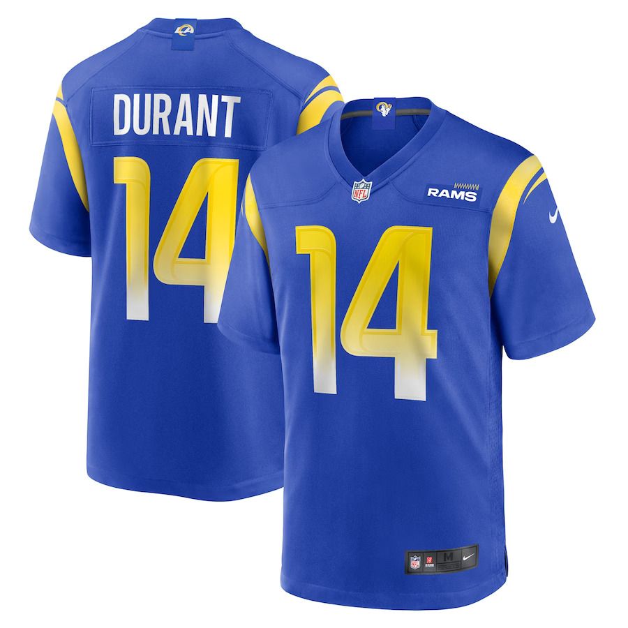 Men Los Angeles Rams #14 Cobie Durant Nike Royal Game Player NFL Jersey->los angeles rams->NFL Jersey